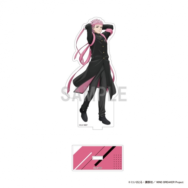 【グッズ-スタンドポップ】WIND BREAKER アクリルスタンド 桐生 三輝 応援団ver【再販】
