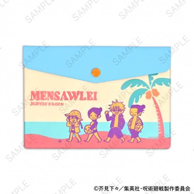 【グッズ-ポーチ】呪術廻戦 ビィズニィズ エンベロープケース(めんそーれ)【再販】
