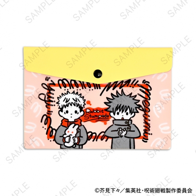 【グッズ-ポーチ】呪術廻戦 ビィズニィズ エンベロープケース(脱兎)【再販】
