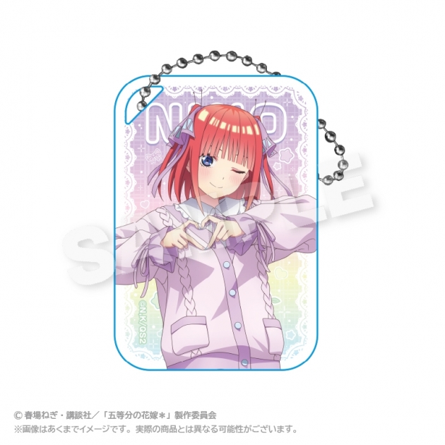 【グッズ-キーホルダー】五等分の花嫁* アクリルキーホルダー ゆめかわせいふくver. 中野二乃【再販】
