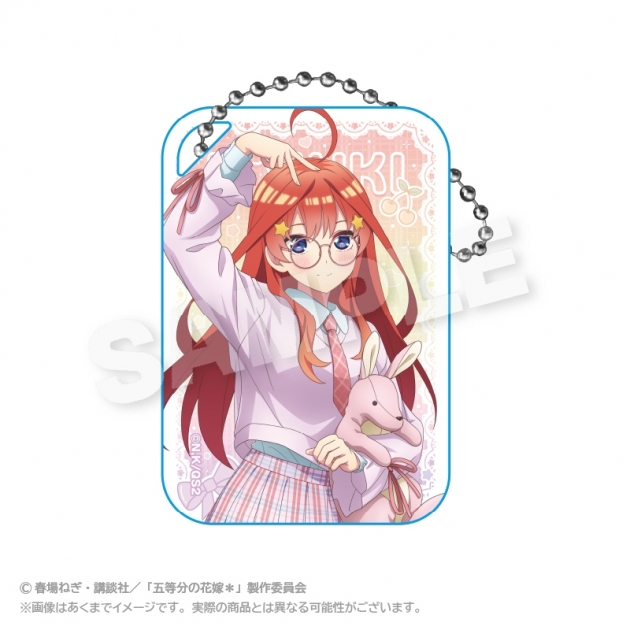【グッズ-キーホルダー】五等分の花嫁* アクリルキーホルダー ゆめかわせいふくver. 中野五月【再販】

