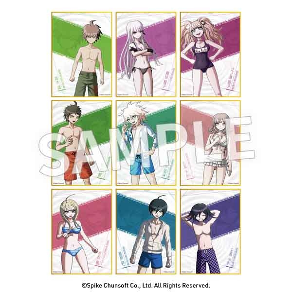 【グッズ-色紙】ダンガンロンパ 1・2 Reload、ニューダンガンロンパV3　 A6判ミニ色紙【再販】
