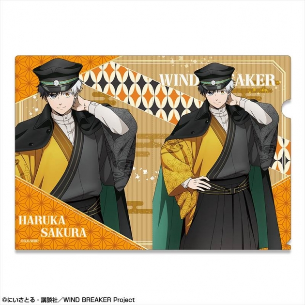 【グッズ-クリアファイル】TVアニメ「WIND BREAKER」 クリアファイル デザイン01(桜遥/レトロモダンver.)【描き下ろし】【再販】
