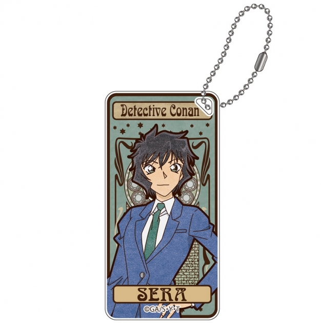【グッズ-キーホルダー】名探偵コナン (アールヌーボー)ドミテリアキーチェーン世良真純【再販】
