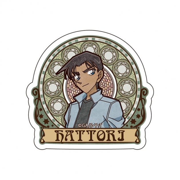 【グッズ-クリップ】名探偵コナン (アールヌーボー)アクリルクリップ服部平次【再販】
