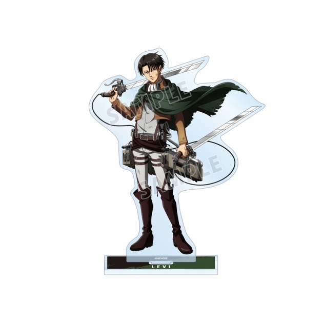 【グッズ-スタンドポップ】TVアニメ『進撃の巨人』 描き下ろし リヴァイ 戦いの後でver. BIGアクリルスタンド【再販】
