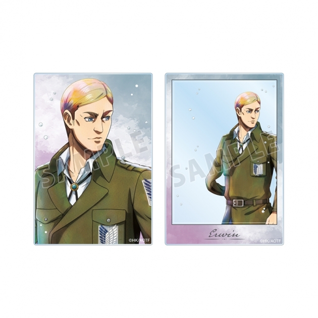 【グッズ-カード】TVアニメ『進撃の巨人』 描き下ろし エルヴィン 冬の歩みver. アクリルカード2種セット【再販】
