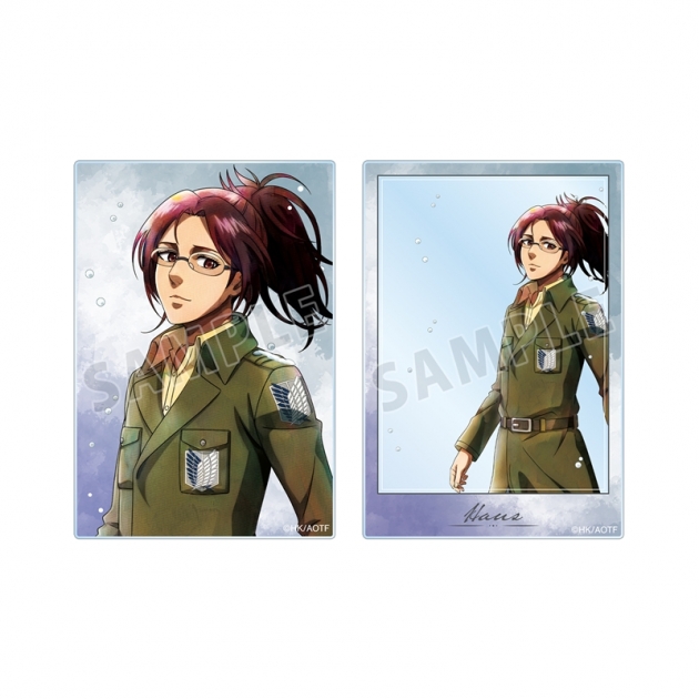 【グッズ-カード】TVアニメ『進撃の巨人』 描き下ろし ハンジ 冬の歩みver. アクリルカード2種セット【再販】
