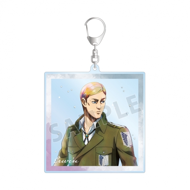 【グッズ-キーホルダー】TVアニメ『進撃の巨人』 描き下ろし エルヴィン 冬の歩みver. BIGアクリルキーホルダー【再販】
