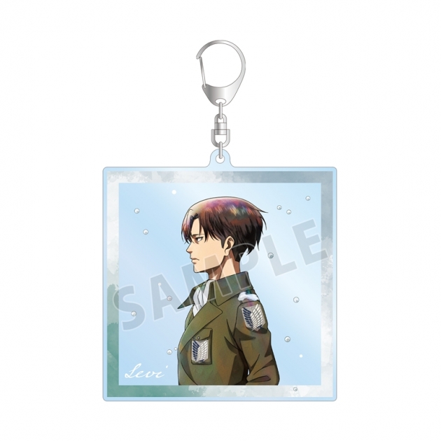 【グッズ-キーホルダー】TVアニメ『進撃の巨人』 描き下ろし リヴァイ 冬の歩みver. BIGアクリルキーホルダー【再販】
