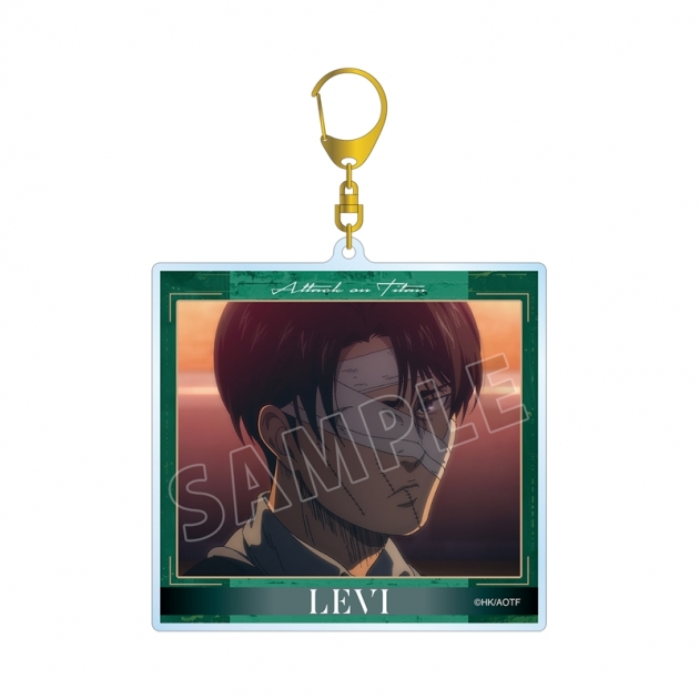 【グッズ-キーホルダー】TVアニメ『進撃の巨人』 リヴァイ 場面写BIGアクリルキーホルダー vol.2【再販】
