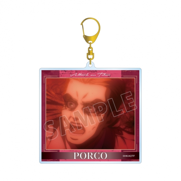 【グッズ-キーホルダー】TVアニメ『進撃の巨人』 ポルコ 場面写BIGアクリルキーホルダー vol.2【再販】
