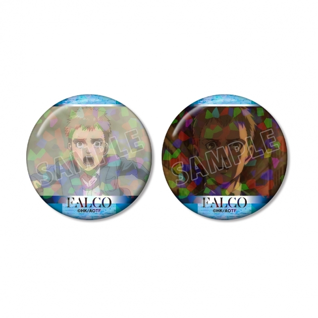 【グッズ-バッチ】TVアニメ『進撃の巨人』 ファルコ 場面写ホログラム缶バッジ2個セット【再販】
