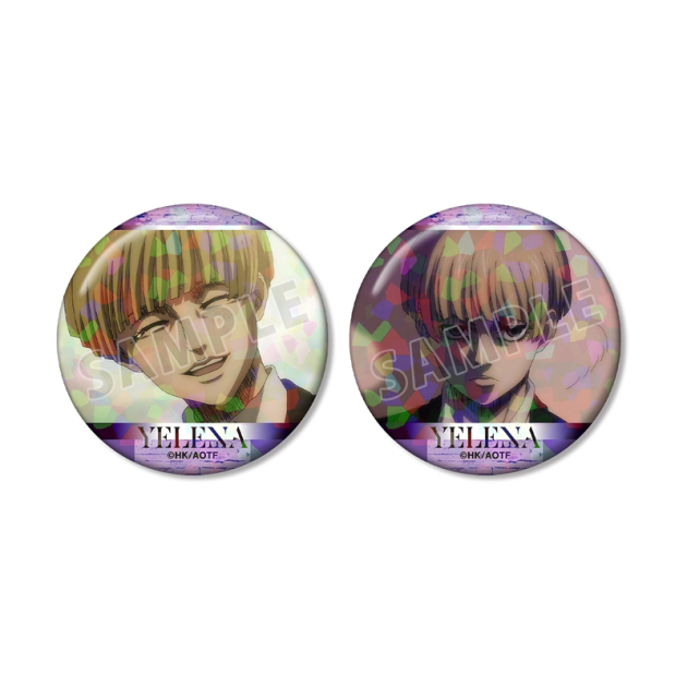 【グッズ-バッチ】TVアニメ『進撃の巨人』 イェレナ 場面写ホログラム缶バッジ2個セット【再販】
