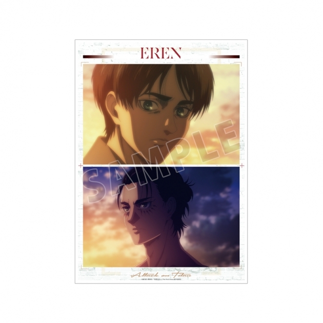 【グッズ-ポスター】TVアニメ『進撃の巨人』 エレン 場面写A3マット加工ポスター vol.4【再販】
