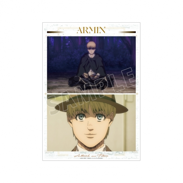 【グッズ-ポスター】TVアニメ『進撃の巨人』 アルミン 場面写A3マット加工ポスター vol.4【再販】
