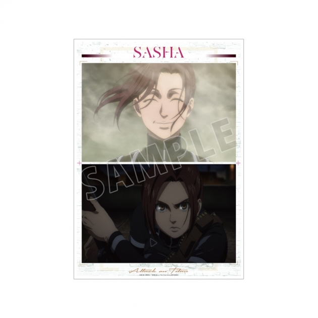 【グッズ-ポスター】TVアニメ『進撃の巨人』 サシャ 場面写A3マット加工ポスター vol.4【再販】
