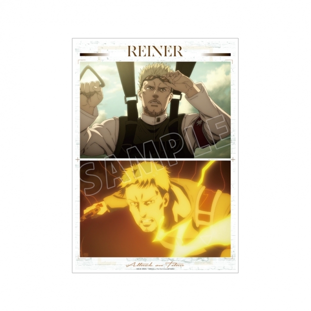 【グッズ-ポスター】TVアニメ『進撃の巨人』 ライナー 場面写A3マット加工ポスター vol.4【再販】
