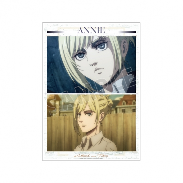 【グッズ-ポスター】TVアニメ『進撃の巨人』 アニ 場面写A3マット加工ポスター vol.4【再販】
