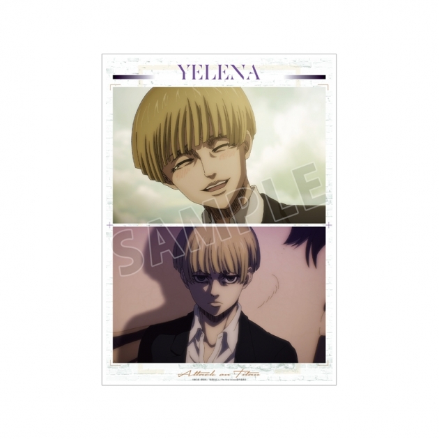 【グッズ-ポスター】TVアニメ『進撃の巨人』 イェレナ 場面写A3マット加工ポスター vol.4【再販】
