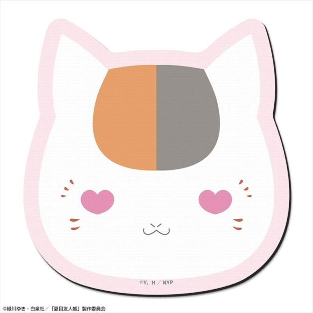 【グッズ-マウスパッド】夏目友人帳 ラバーマウスパッド Ver.3 デザイン04(ニャンコ先生/B)【再販】
