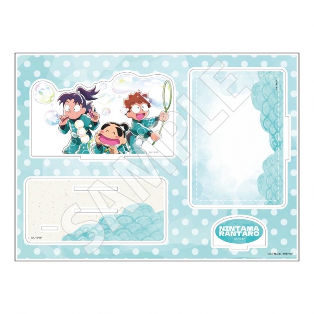 【グッズ-スタンドポップ】忍たま乱太郎 シャボン玉作り!の段 アクリルスタンドジオラマ 乱太郎&きり丸&しんべヱ【再販】
