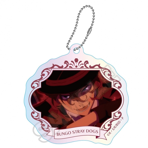 【グッズ-キーホルダー】文豪ストレイドッグス 場面写 オーロラアクリルキーチェーン 中原中也【再販】
