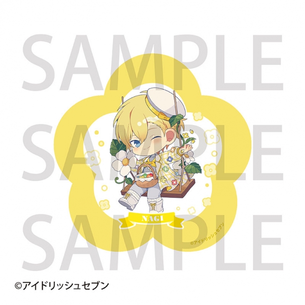 【グッズ-コースター】アイドリッシュセブン アクリルコースター 六弥ナギ【アニメイトカフェ】
