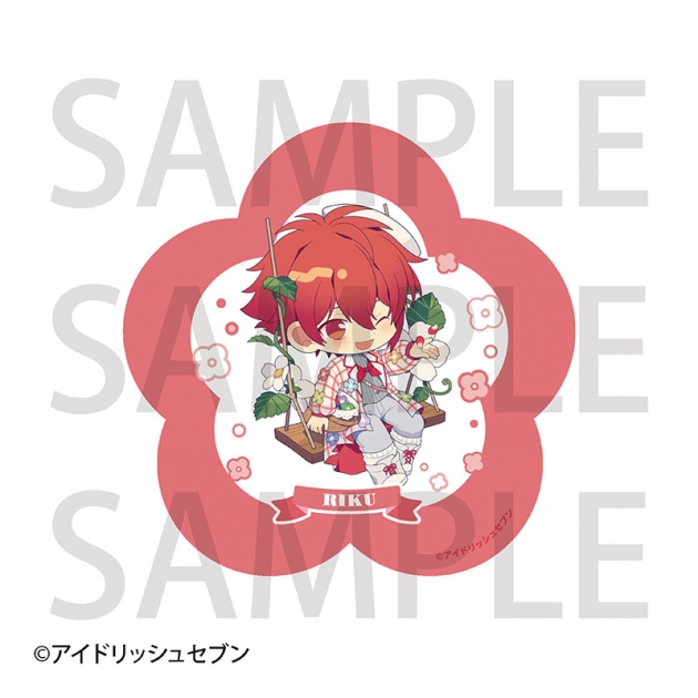 【グッズ-コースター】アイドリッシュセブン アクリルコースター 七瀬陸【アニメイトカフェ】
