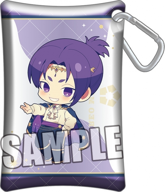 【グッズ-ポーチ】ブルーロック カラビナ付きクリアケース「御影玲王」ホロスコープVer.
