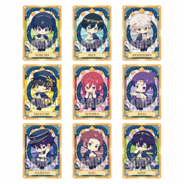 【グッズ-カード】ブルーロック トレーディングミニクリアカード ホロスコープVer.
