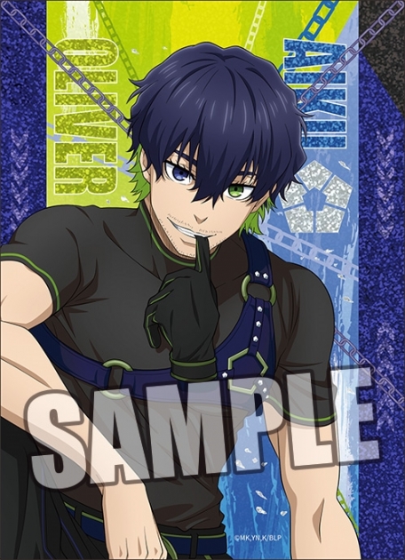 【グッズ-置きもの】ブルーロック グリッターアクリルブロック「オリヴァ・愛空」ready fight Ver.
