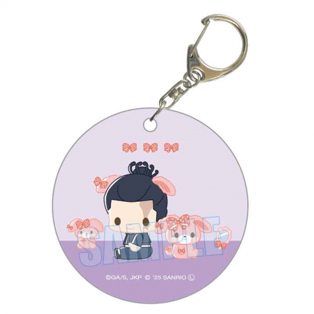 【グッズ-チャーム】呪術廻戦×サンリオキャラクターズ やわらかクリアチャーム 東堂 葵×ぼんぼんりぼん
