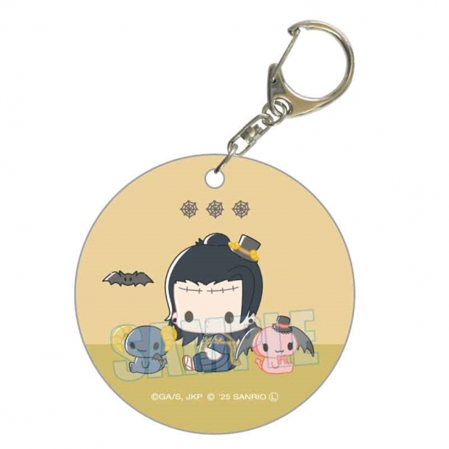 【グッズ-チャーム】呪術廻戦×サンリオキャラクターズ やわらかクリアチャーム 夏油 傑×ルロロマニック
