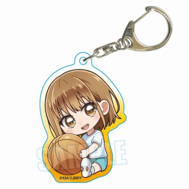 【グッズ-キーホルダー】アオのハコ ぎゅぎゅっとアクリルキーホルダー 鹿野 千夏(バスケットボール)