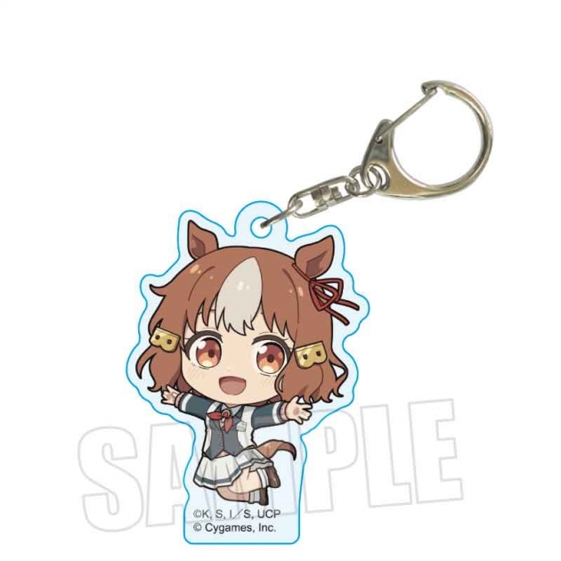 【グッズ-キーホルダー】アニメ『ウマ娘 シンデレラグレイ』 ぷかっしゅアクリルキーホルダー ベルノライト
