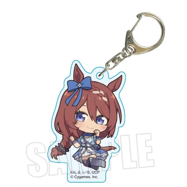 【グッズ-キーホルダー】アニメ『ウマ娘 シンデレラグレイ』 ぷかっしゅアクリルキーホルダー スーパークリーク
