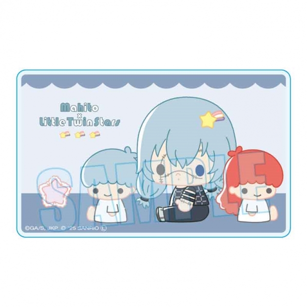 【グッズ-カード】呪術廻戦×サンリオキャラクターズ アクリルカード 真人×リトルツインスターズ
