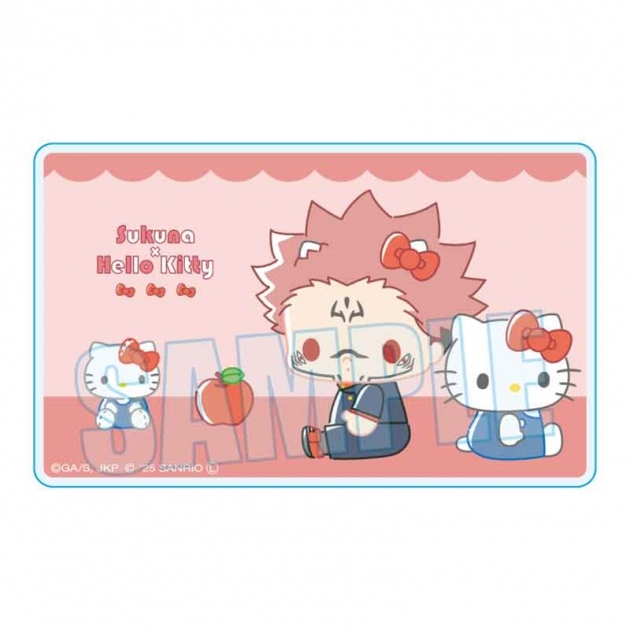 【グッズ-カード】呪術廻戦×サンリオキャラクターズ アクリルカード 宿儺×ハローキティ

