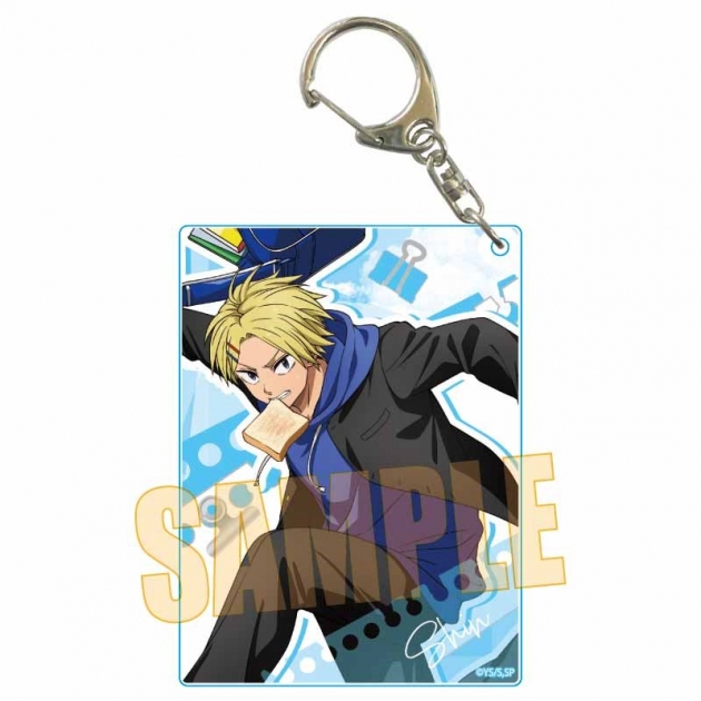 【グッズ-キーホルダー】SAKAMOTO DAYS ちょいデカアクリルキーホルダー 朝倉 シン(先生と生徒)【アニメイト先行販売】