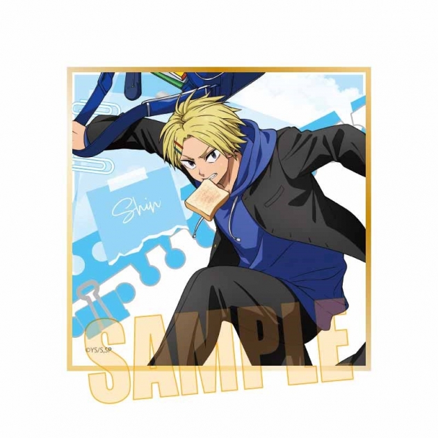 【グッズ-色紙】SAKAMOTO DAYS ミニ色紙 朝倉 シン(先生と生徒)【アニメイト先行販売】