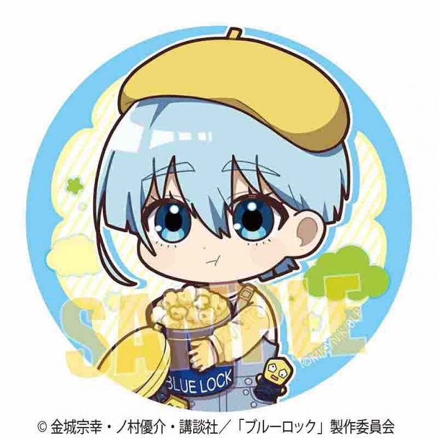 【グッズ-バッチ】ブルーロック 缶バッジ 氷織 羊(Welcome to BLUE LOCK LAND★)
