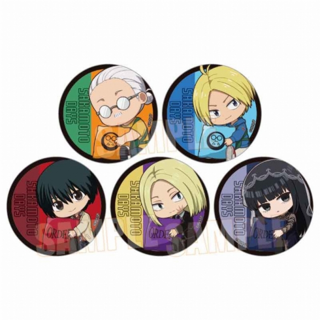 【グッズ-バッチ】SAKAMOTO DAYS トレーディング缶バッジ ぎゅぎゅっと