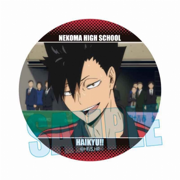 【グッズ-バッチ】ハイキュー!! メモリーズ缶バッジ Part2 黒尾 鉄朗
