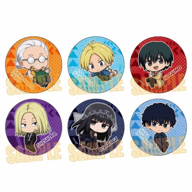 【グッズ-バッチ】SAKAMOTO DAYS トレーディング缶バッジ ぷかっしゅ