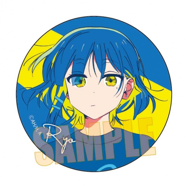 【グッズ-バッチ】アニメ「ぼっち・ざ・ろっく!」 POP-TONE缶バッジ 山田 リョウ
