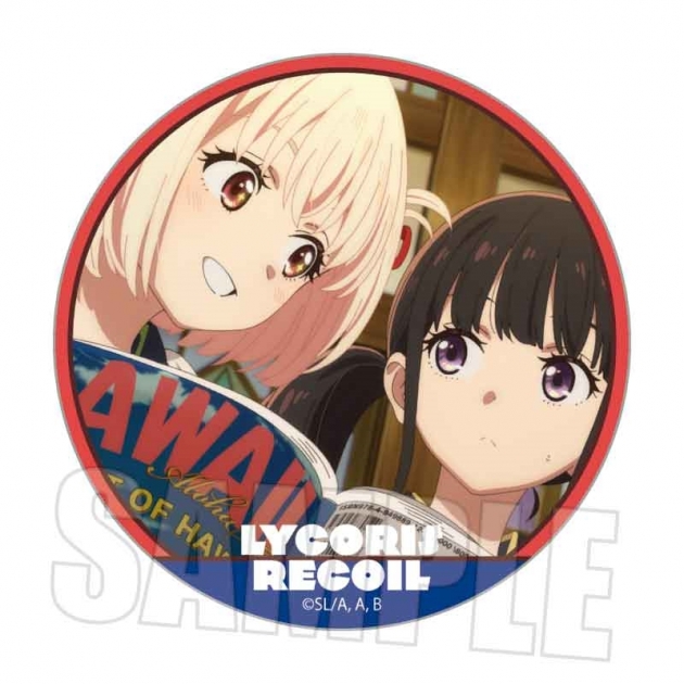 【グッズ-バッチ】リコリス・リコイル メモリーズ缶バッジ 千束&たきなA
