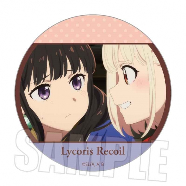 【グッズ-バッチ】リコリス・リコイル メモリーズ缶バッジ 千束&たきなB
