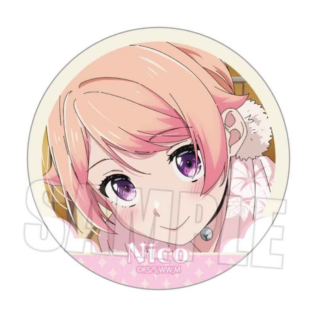 【グッズ-バッチ】TVアニメ『ウィッチウォッチ』 メモリーズ缶バッジ 若月 ニコA
