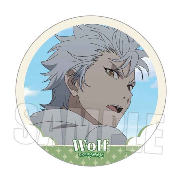 【グッズ-バッチ】TVアニメ『ウィッチウォッチ』 メモリーズ缶バッジ ウルフ
